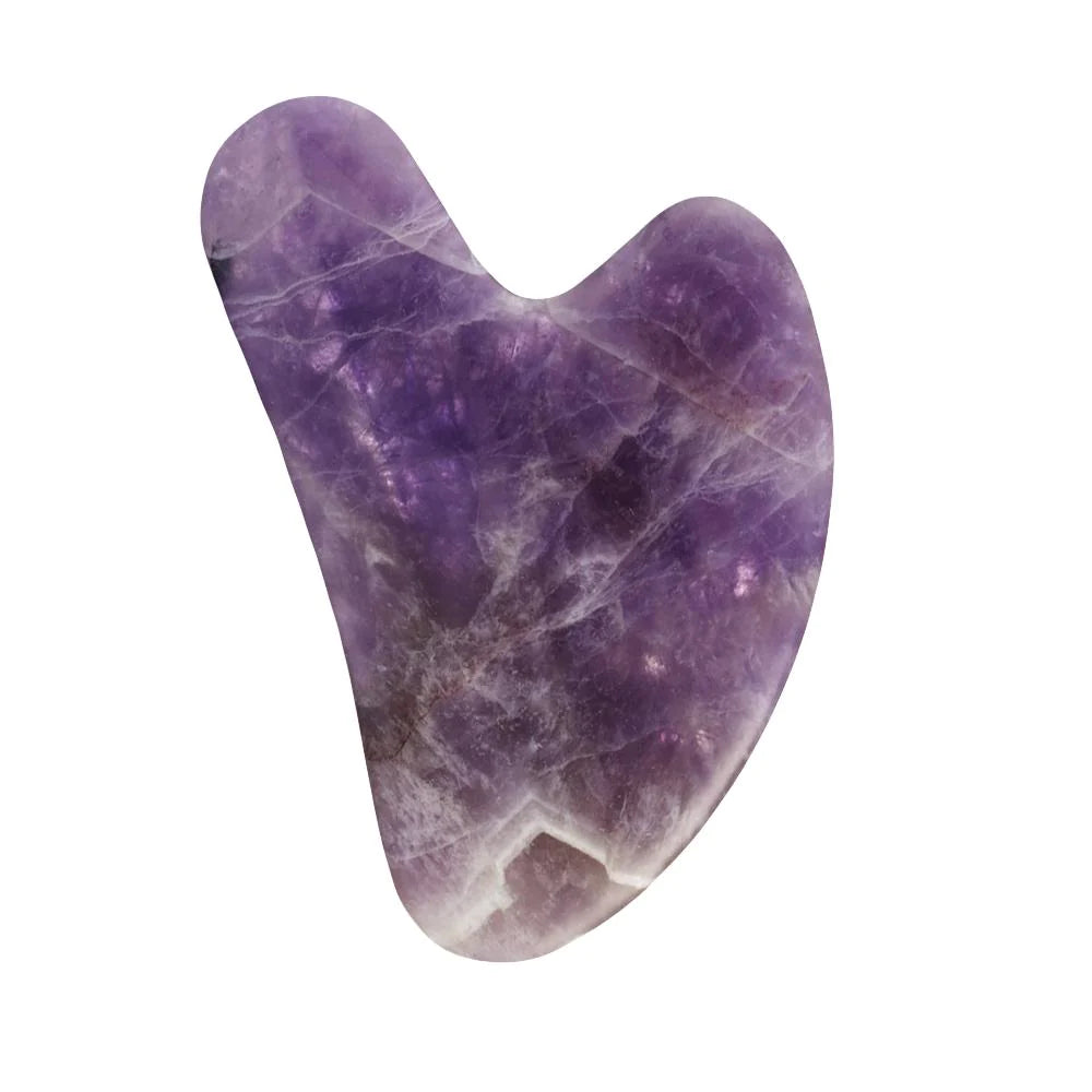 Face Roller + Gua Sha set Amethyst